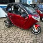 MOVE Vigorous InnerCity Rood-Zwart - 25 kmh  (mc 0512) ZO GOED ALS NIEUW