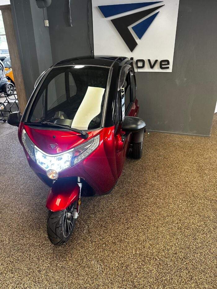 MOVE Vigorous InnerCity Rood-Zwart - 45 kmh mc 0310 - Afbeelding 1