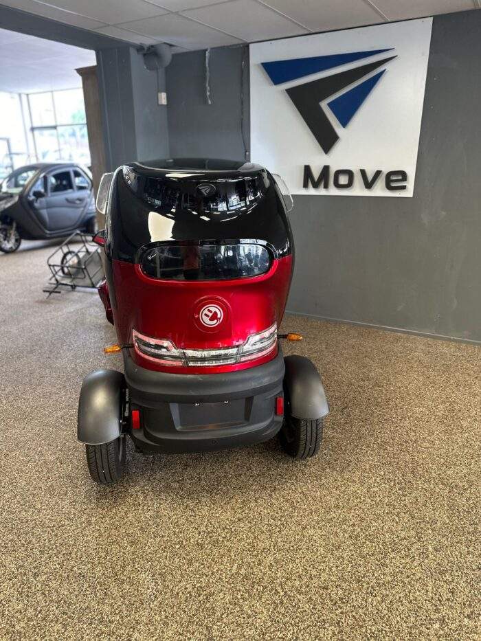 MOVE Vigorous InnerCity Rood-Zwart - 45 kmh mc 0310 - Afbeelding 6