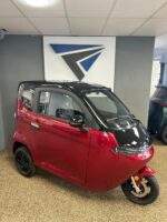 MOVE E3 Red Black 100 ah lithium 184 KM ZGAN / beschadiging deur