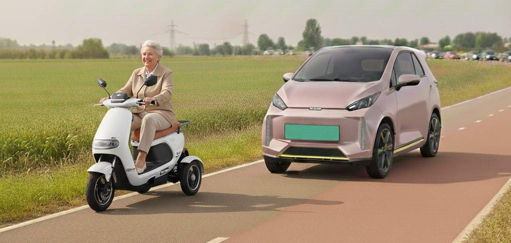 voordelen scootmobiel of brommobiel t.o.v. de auto